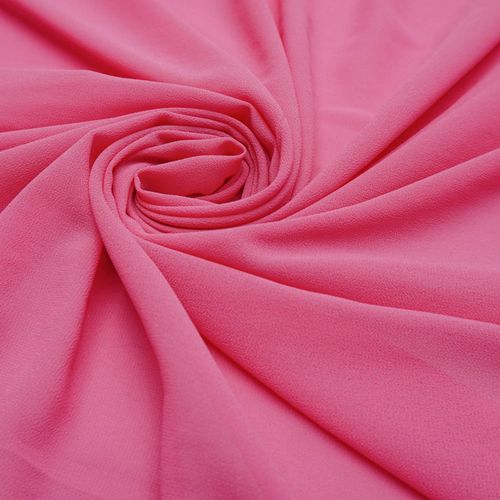 Tecido musseline toque de seda rosa