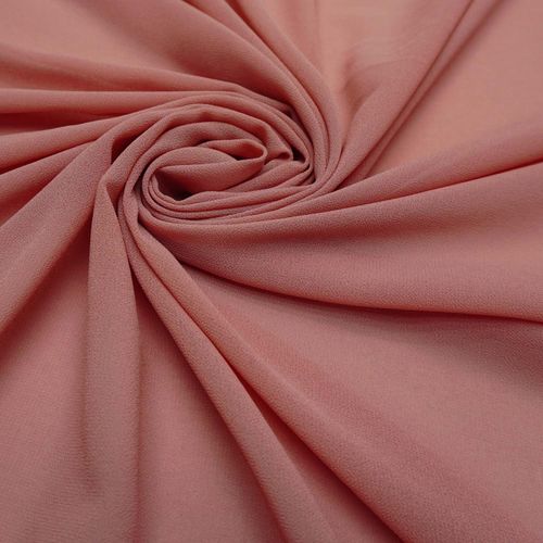 Tecido musseline toque de seda rose
