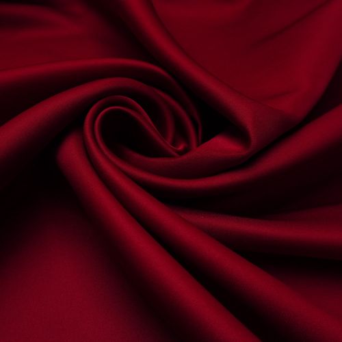 Tecido cetim double premium vermelho