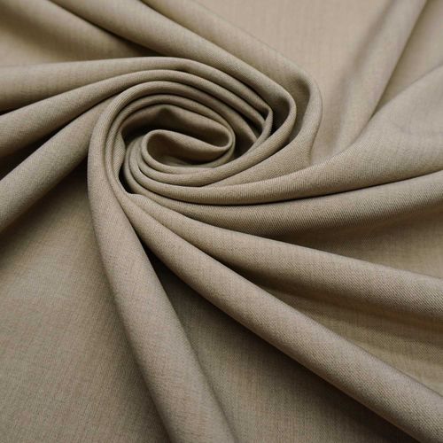 Tecido alfaiataria gabardine com elastano nude escuro