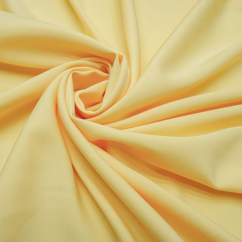 Tecido alfaiataria gabardine com elastano amarelo