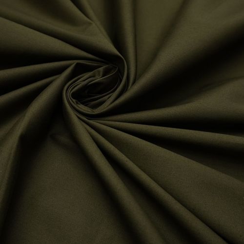 Tecido tricoline com elastano verde oliva