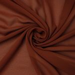 Tecido musseline toque de seda marrom - und 160x148cm-1781531965766