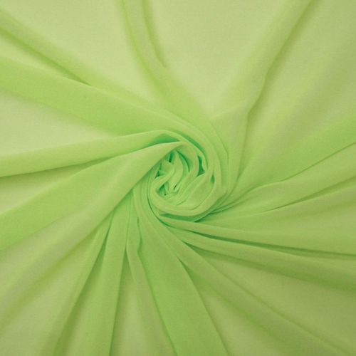 Tecido musseline toque de seda verde neon - und 195x150cm