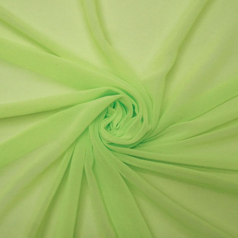 Tecido musseline toque de seda verde neon - und 195x150cm-1781532325534
