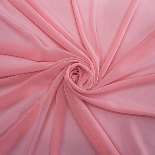 Tecido musseline toque de seda rosa - und 50x147cm
