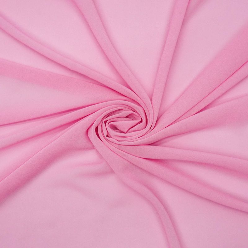 Tecido musseline toque de seda rosa - und 60x148cm-1781532560080