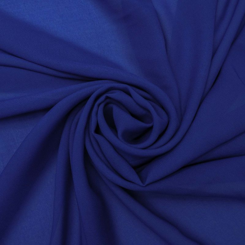 Tecido chiffon pele de pessego azul royal - und 170x150cm-1781533528449