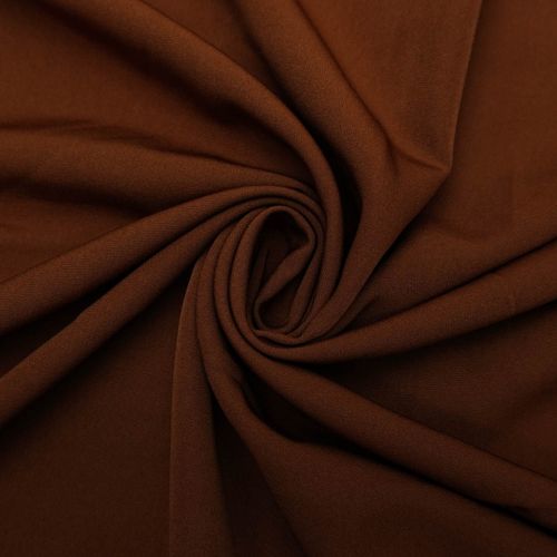 Tecido crepe alfaiataria leve marrom - und 80x147cm