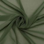Tecido musseline toque de seda verde oliva - und 80x148cm-1781536464984