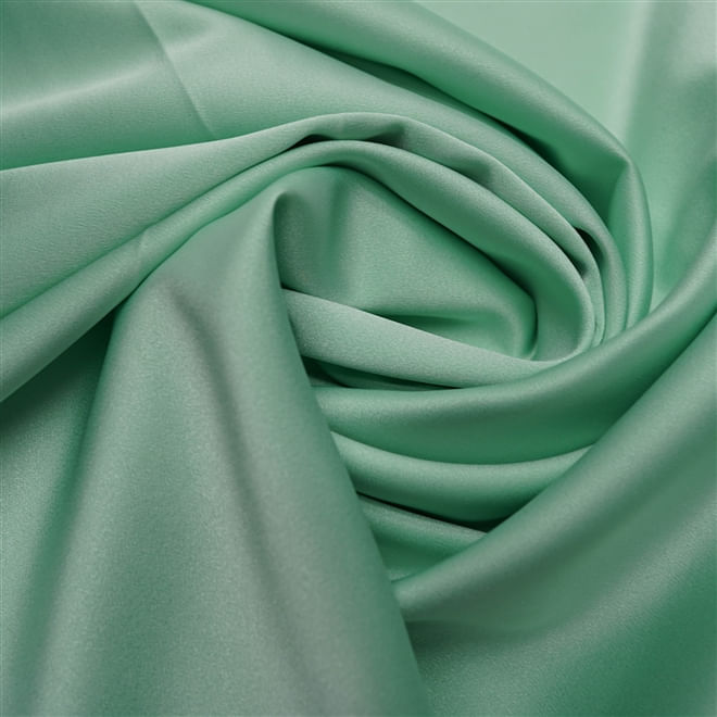 Tecido crepe dior verde tiffany - und 50x144cm-1781617605763