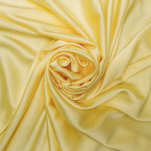 Tecido crepe lorraine amarelo manteiga - und 40x148cm