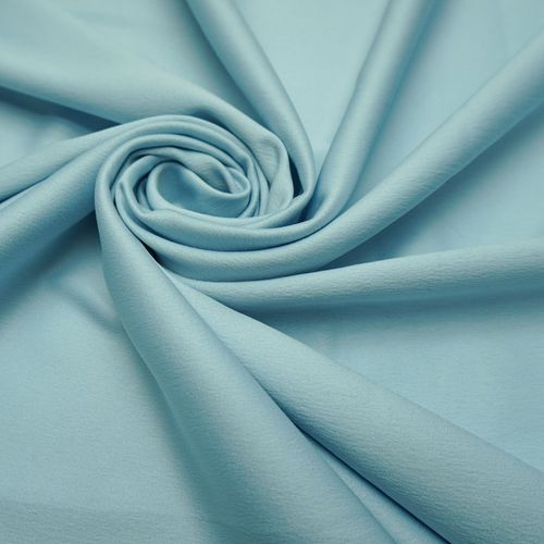 Tecido crepe valentino azul claro