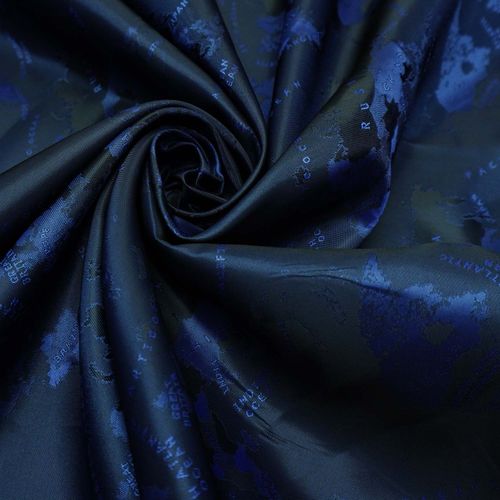Tecido forro maquinetado azul royal