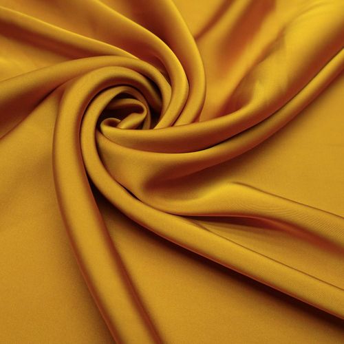 Tecido cetim premium amarelo mostarda
