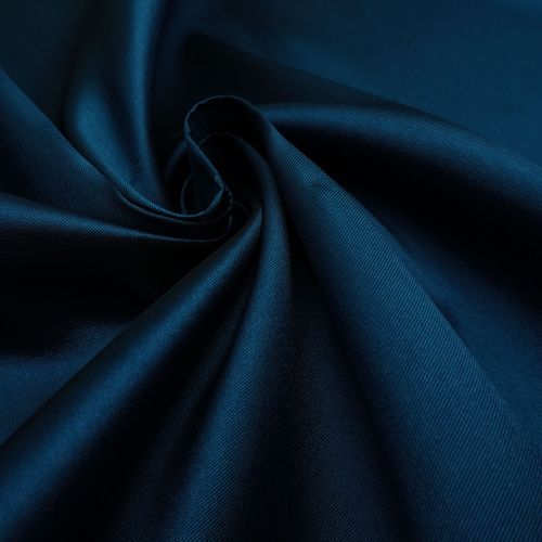 Tecido zibeline diagonal azul petroleo