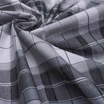 Tecido tricoline estmpado preto/ branco - und 50x150cm-1782573076990