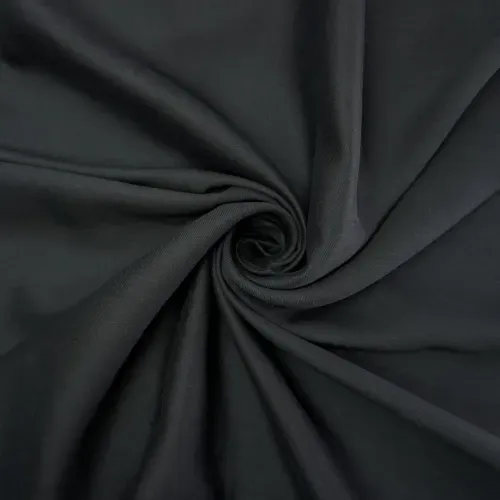 Tecido lã mista diagonal italiana preto - und 90x138 cm