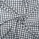 Tecido tweed branco/ preto - und 200x150cm-1782574809557