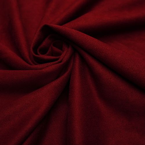 Tecido malha suede marsala