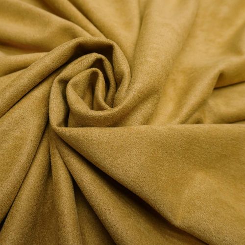 Tecido malha suede caramelo