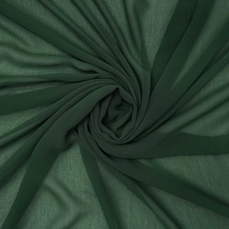 Tecido musseline toque de seda verde esmeralda - und 150x147cm-1783446690003