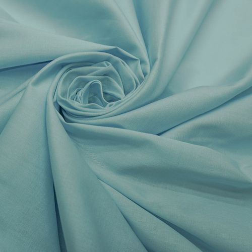 Tecido tricoline com elastano azul bebe