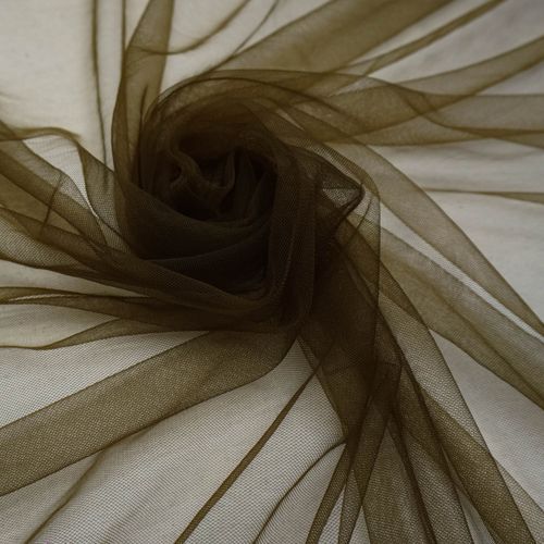 Tecido tule ilusione (ilusion) marrom