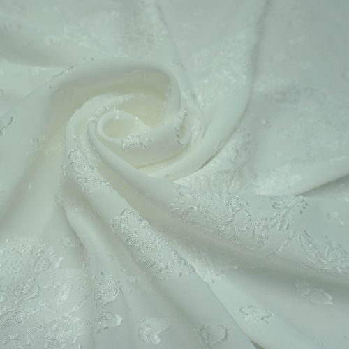 Tecido jacquard leve off white