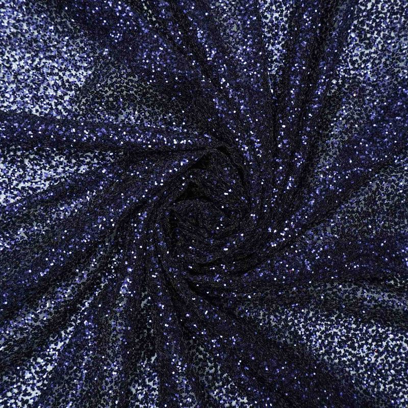 Tecido tule com glitter cheio azul noite - und 20x140cm-1783453604515