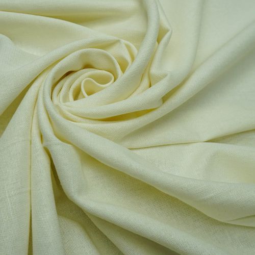 Tecido linho misto com elastano off white