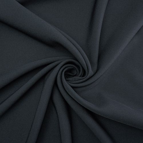 Tecido crepe alfaiataria berlin preto - und 40x147cm