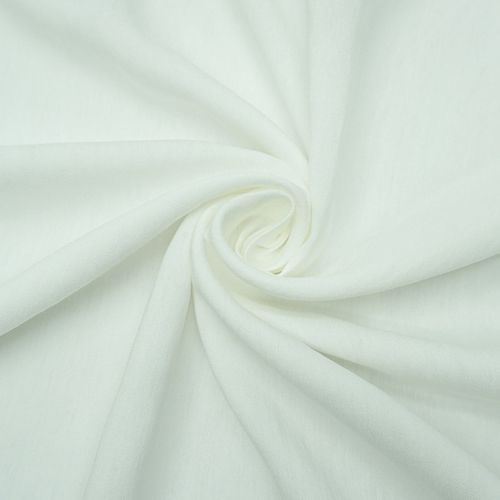 Tecido viscose twill rayon off white - und 150x148cm