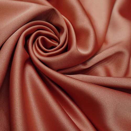 Tecido crepe dior terracota claro