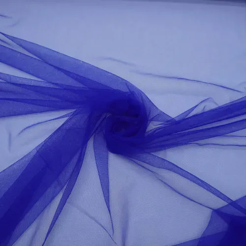 Tecido tule ilusione (ilusion) azul royal - und 40x147cm