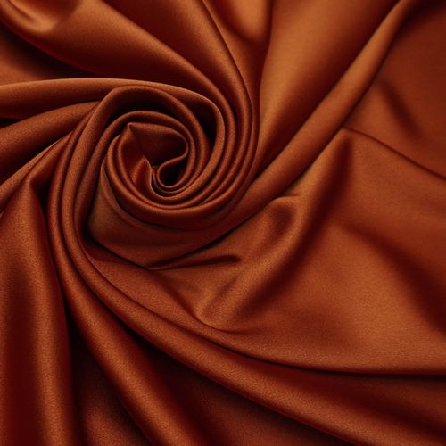 Tecido crepe dior terracota
