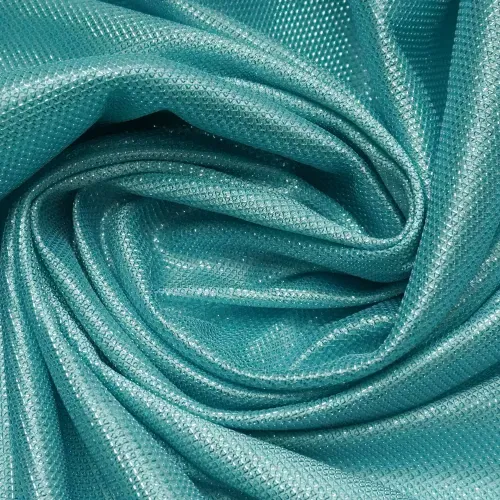 Tecido malha lurex verde água - und 140x150cm