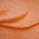 Tecido laise 100% algodao laranja desbotado - und 65x135cm-1785331756440