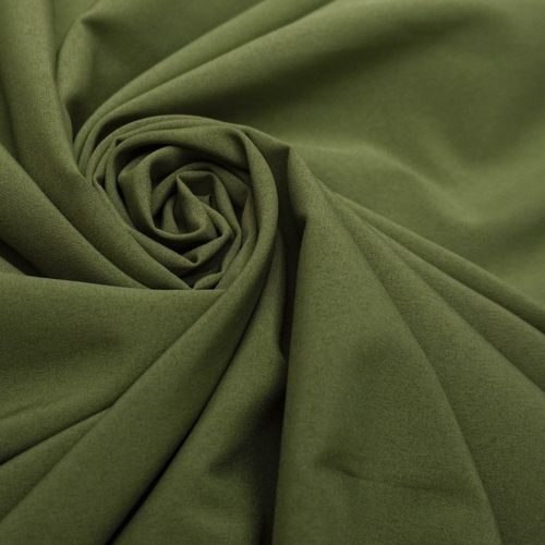 Tecido seda pluma verde oliva claro