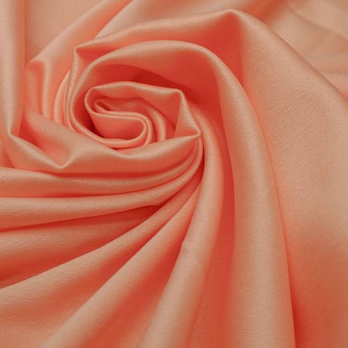 Tecido crepe valentino rosa coral