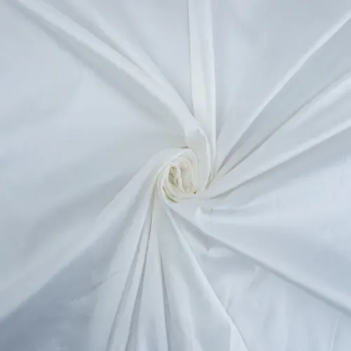 Tecido tafetá indiano off white - und 40x142cm