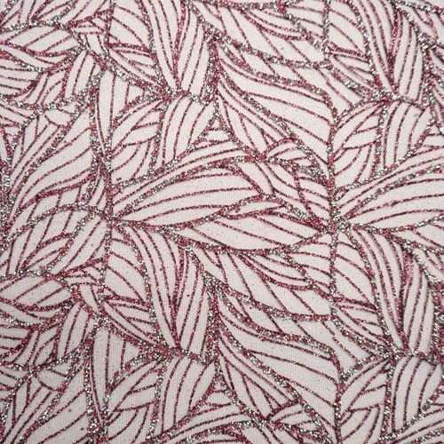 Tecido renda tule glitter diamante quebrado marsala