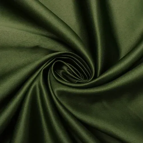 Tecido cetim bucol verde oliva - und 100x150 cm