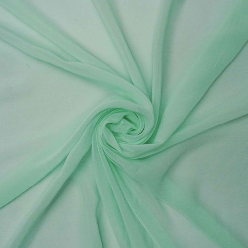 Tecido musseline de viscose verde tiffany - und 50x145 cm