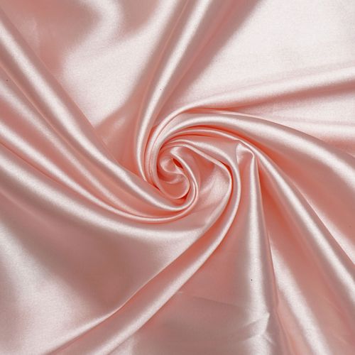 Tecido cetim com elastano rosa bebê