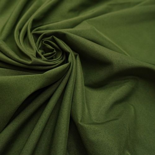 Tecido seda pluma verde oliva