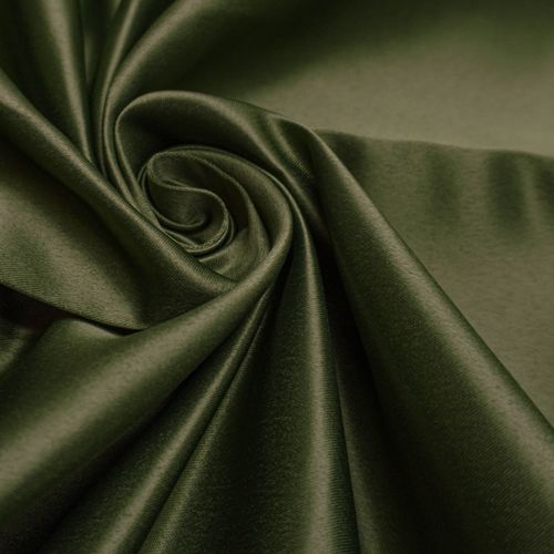 Tecido cetim bucol verde oliva