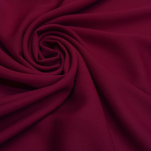 Tecido crepe musseline toque de seda fucsia