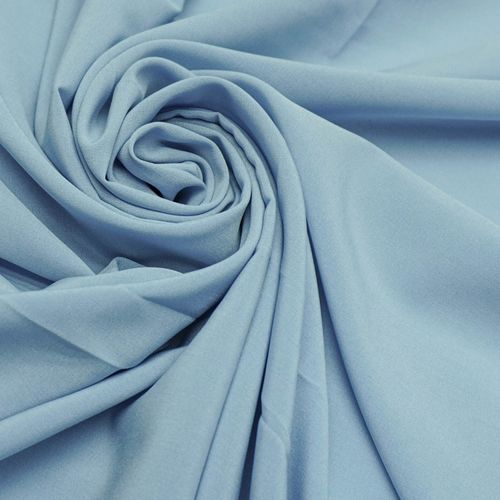Tecido seda pluma azul serenity