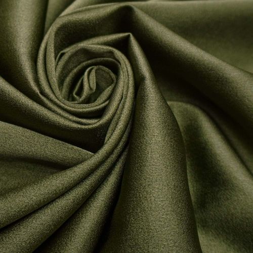 Tecido crepe versailles avelulado verde oliva